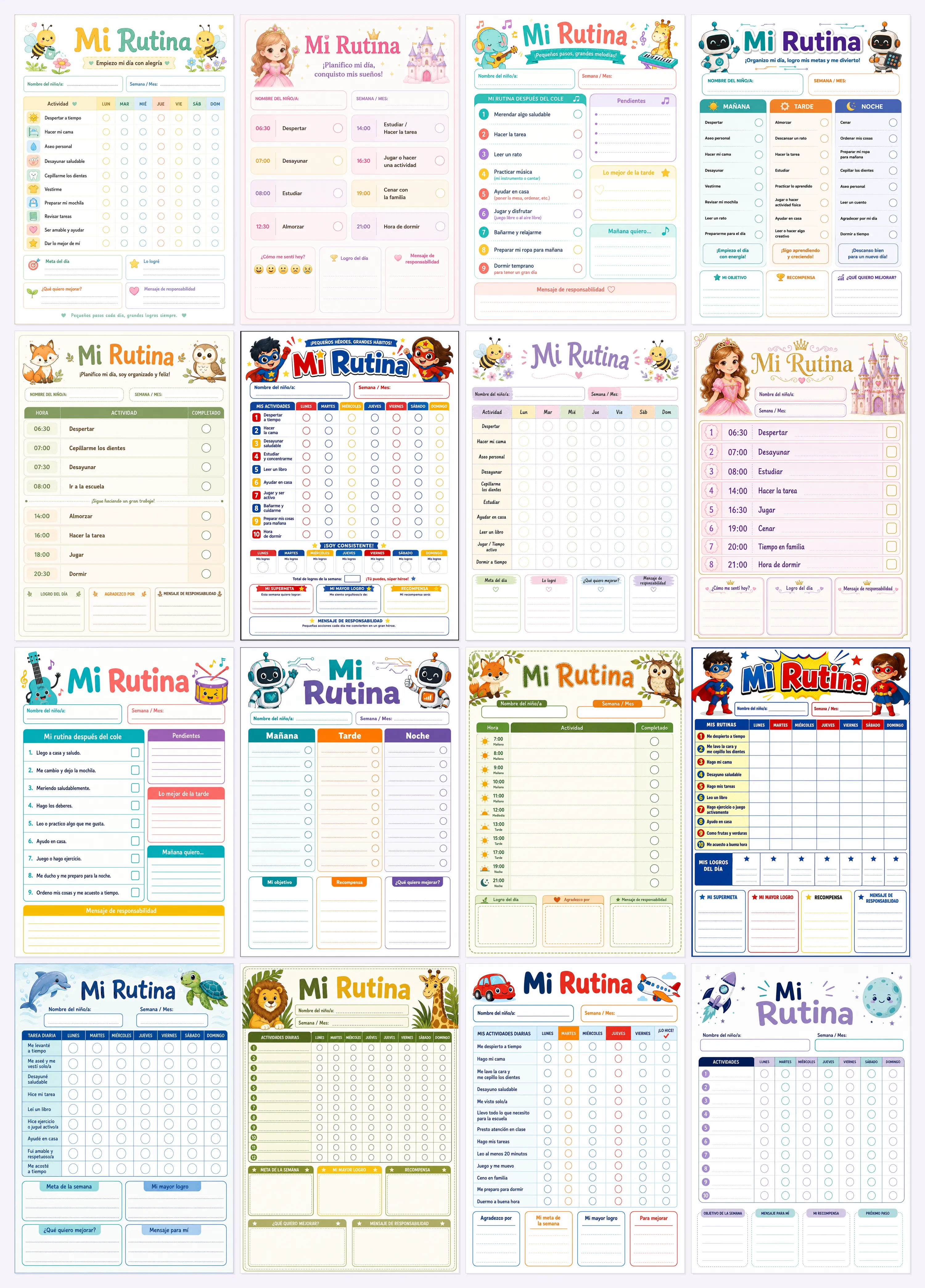 Ejemplo de Modelo de Planner